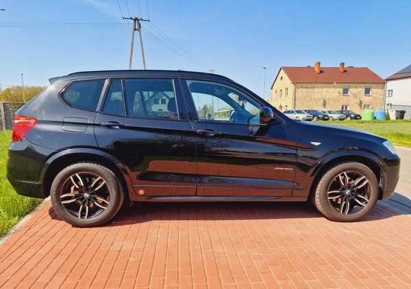 BMW X3 cena 83000 przebieg: 184000, rok produkcji 2012 z Ustrzyki Dolne małe 562